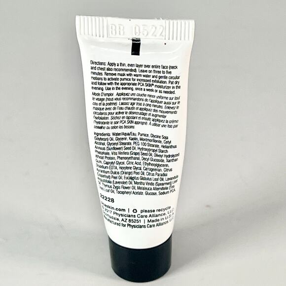 PCA Skin Purifying Mask Kaolin Clay Tea Tree Pores Travel .25 fl oz 7.1g ml New - Picture 4 of 6